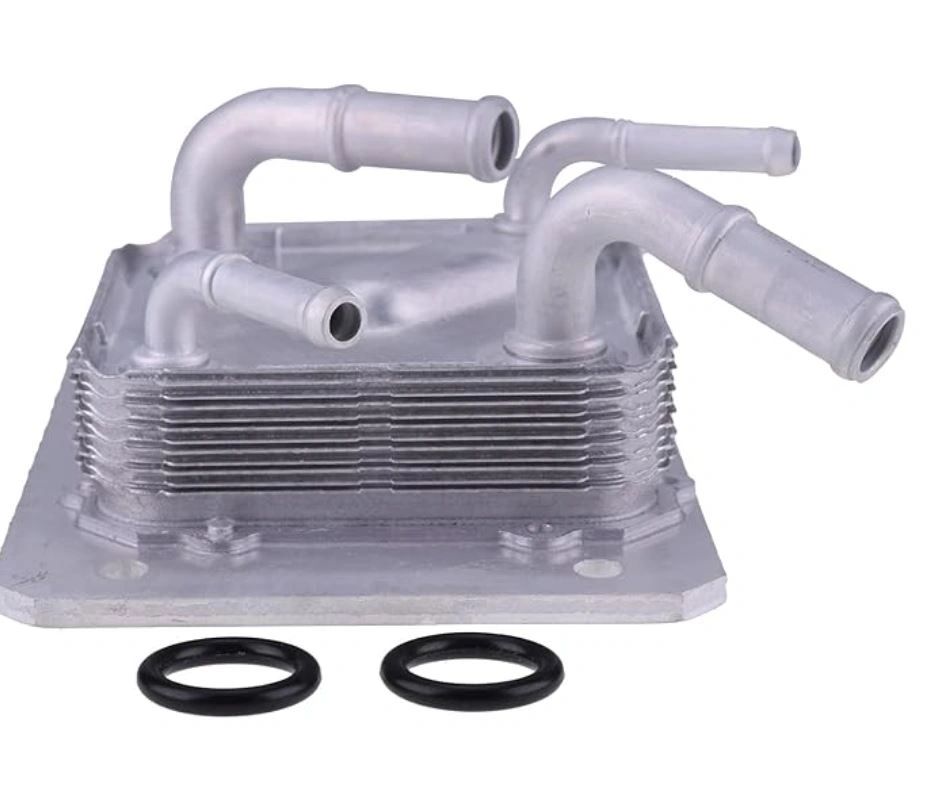 CVT auxiliary cooler mounted