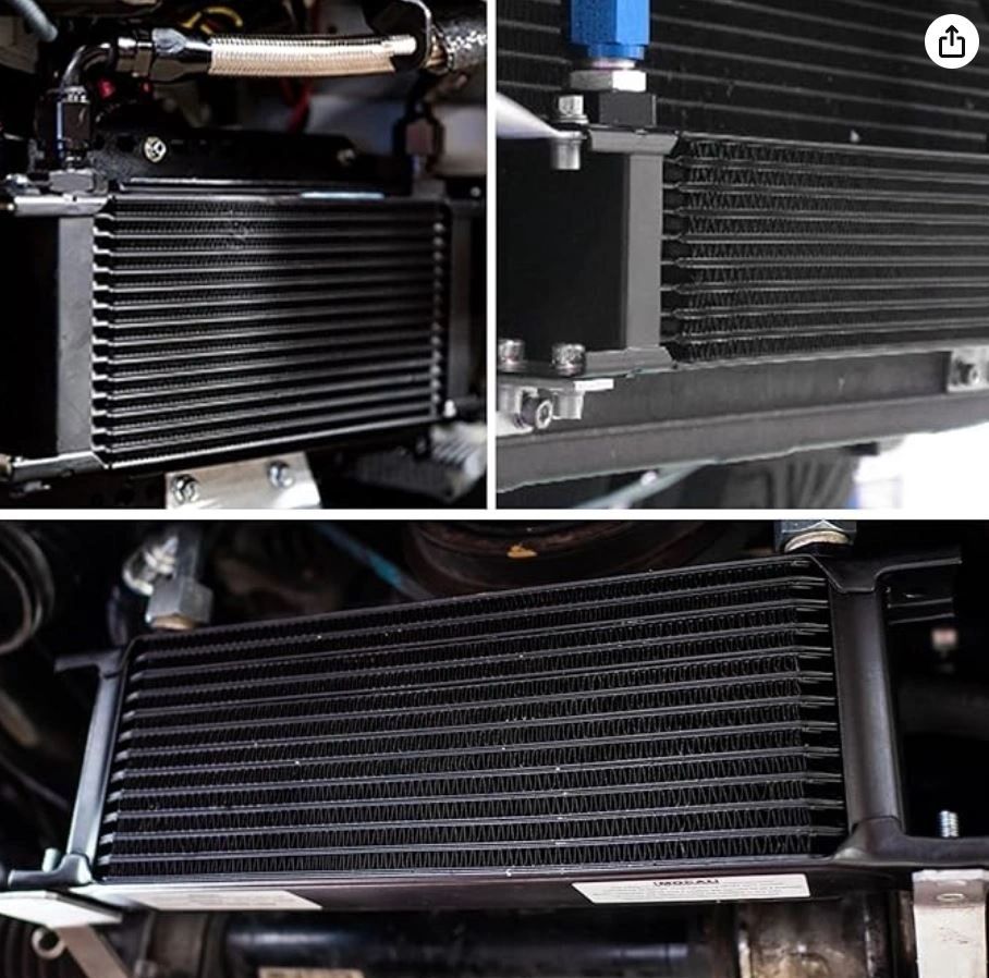 CVT cooler installation detail